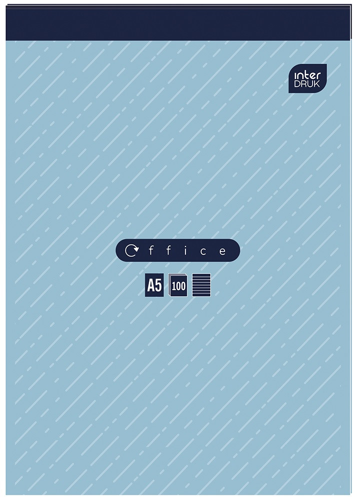 Blok szkolny w linię A5, 100 kartek, Interdruk